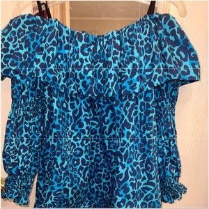 Lilly Pulitizer Kelly pants size 4 matching top